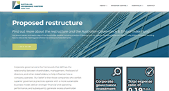 Desktop Screenshot of governancemasters.com.au